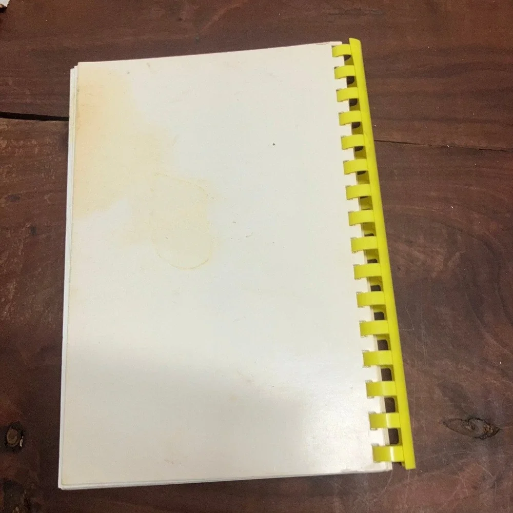 Church of the Pilgrimage UCC Overland Park Kansas Cookbook 1985 Vintage Spiral